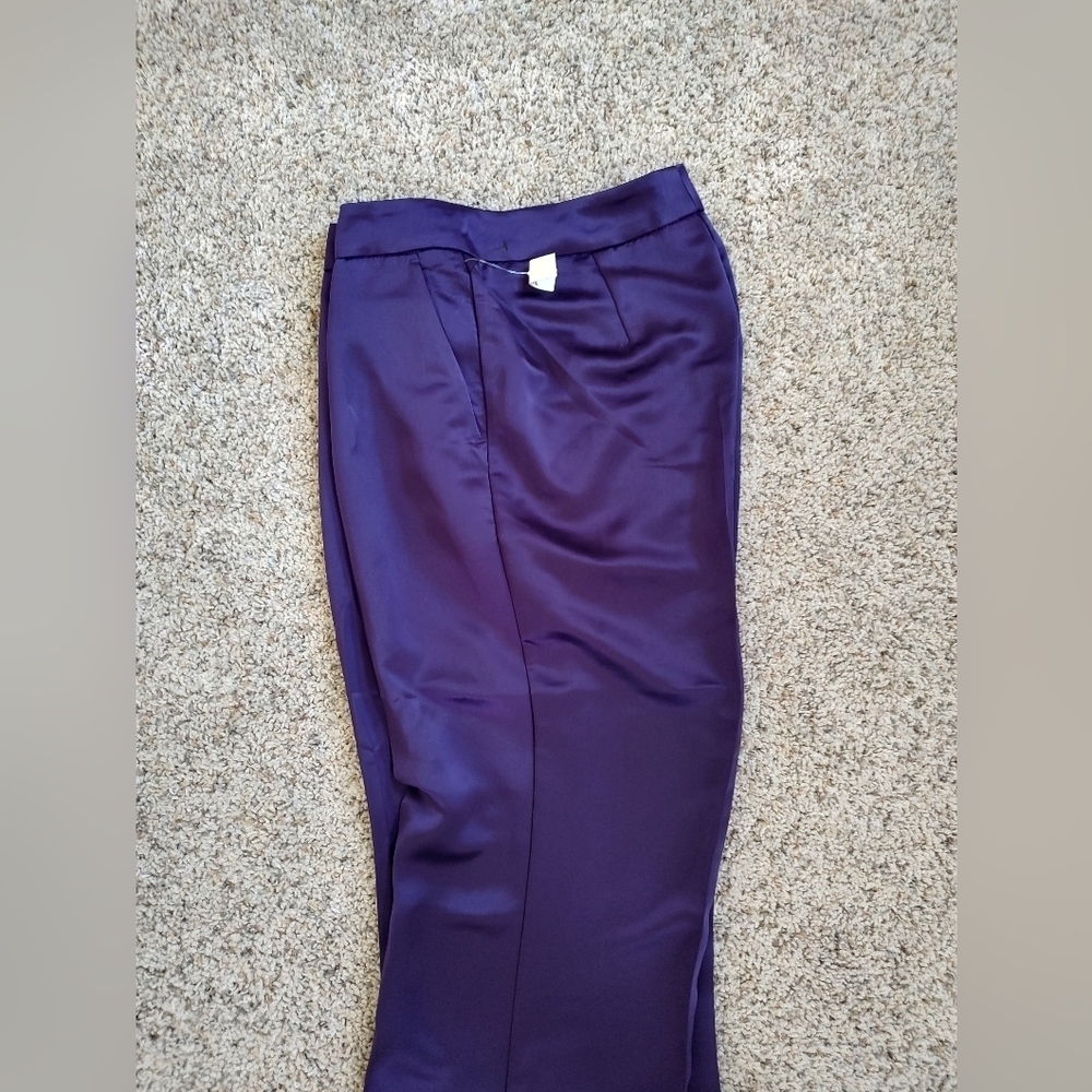 Jason Wu set vest & pants. Size 6. Purple 💜 - Picture 4 of 9